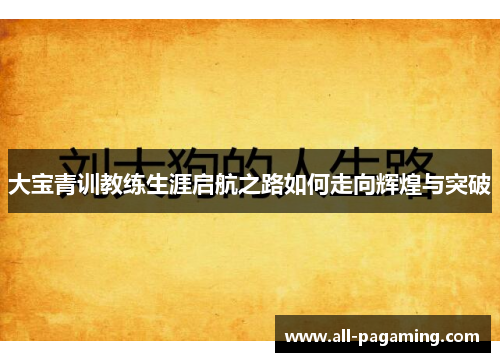 大宝青训教练生涯启航之路如何走向辉煌与突破